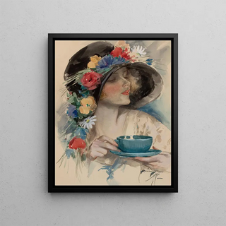 Harrison Fisher - Afternoon Tea.webp