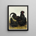 Heartbreak - Harrison Weir — framed artwork on a wall