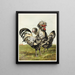 Houdans - Harrison Weir — framed artwork on a wall
