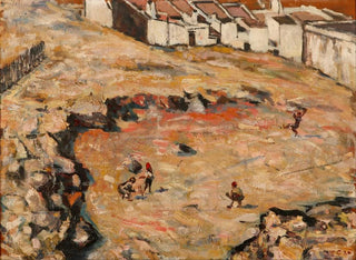 Harry Caldecott - The Cricket Match Malay Quarter.webp