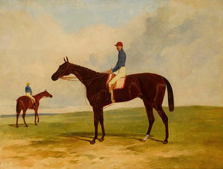Harry Hall - Mr John Gullys Andover Alfred Day up winner of the 1854 Derby.webp