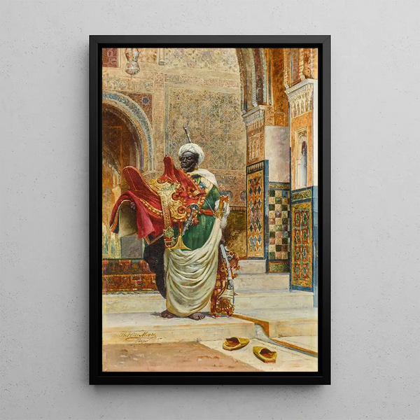 A saddle of prices - Harry Humphrey Moore — framed artwork on a wall