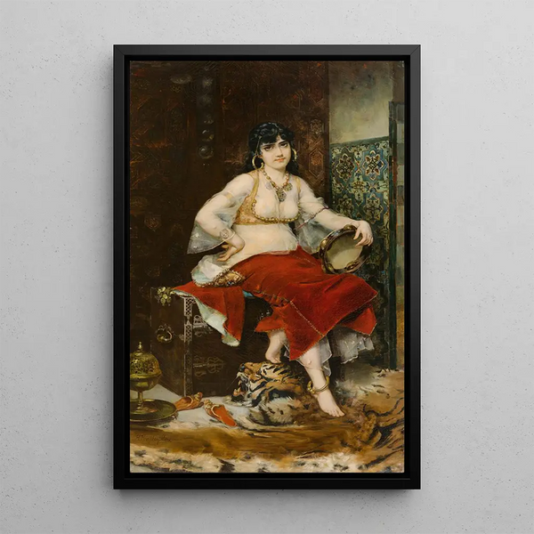Preparation for Dance - Harry Humphrey Moore — framed artwork on a wall