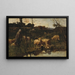 Paisaje con ovejas, Picardía - Harry Thompson — cuadro enmarcado en la pared