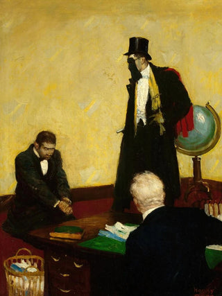 Harvey T Dunn - The Masked Man.webp