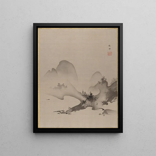 Hashimoto Gah - Lake and Mountains.webp