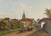 1823 - Hauptstrasse y iglesia en Lörrach — vista de la obra