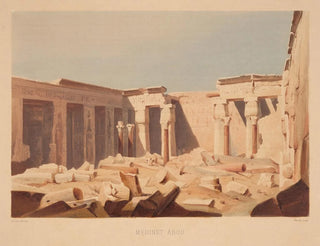 Médinet Habou - Hector Horeau — vista de la obra