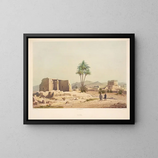 Taffa - Hector Horeau — cuadro enmarcado en la pared