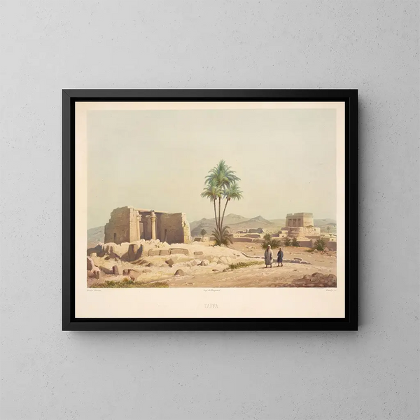 Taffa - Hector Horeau — cuadro enmarcado en la pared