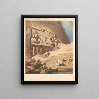 Hector Horeau - Temple DIbsamboul Facade Temple Of Abu Simbel Facade.webp