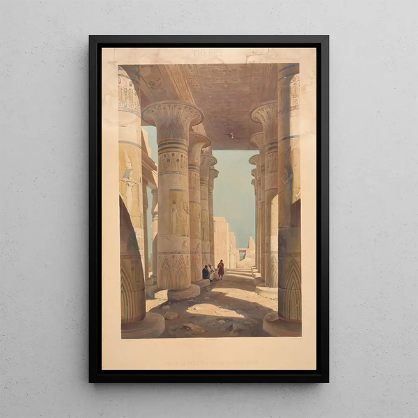 Hector Horeau - Vue de la salle hypostyle du Rhamesseion View of the pillared hall of Rhamesseion.webp