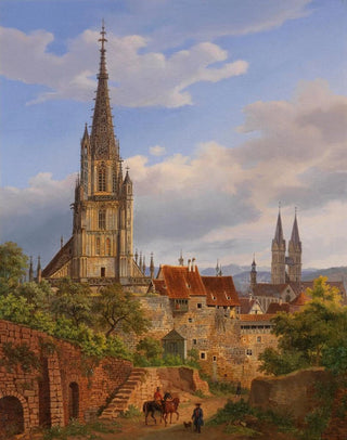 Heinrich Adam - Blick auf Esslingen am Neckar.webp