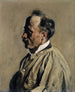 Retrato del dorador Emil Baumgartner - Heinrich Altherr — vista de la obra
