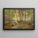 Paisaje forestal - Heinrich Böhmer — cuadro enmarcado en la pared