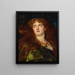 Valkyrie - Heinrich Bürkel — cuadro enmarcado en la pared