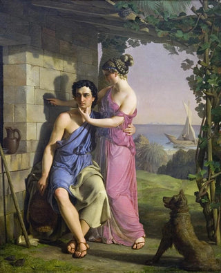 Heinrich Eddelien - The Origin of Painting.webp