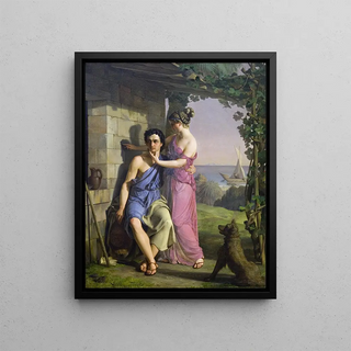 Heinrich Eddelien - The Origin of Painting.webp