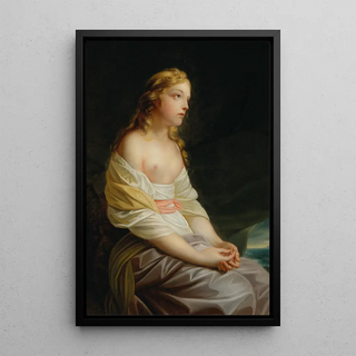 Heinrich Friedrich Fger - Melida a scene from Salomon Gessners idyll The First Navigator.webp