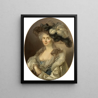 Heinrich Friedrich Fger - Portrait of a lady.webp