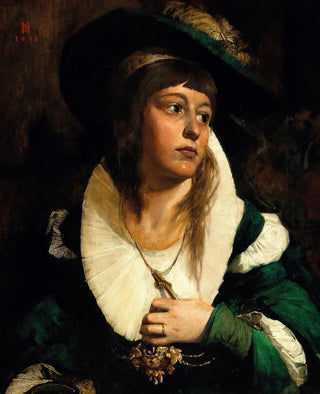 Heinrich Hans Schlimarski - A Beautiful Lady.webp