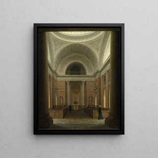 Heinrich Hansen - The Slotskirken of Christiansborg Copenhagen.webp