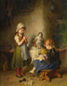La pequeña costurera - Heinrich Hirt — vista de la obra