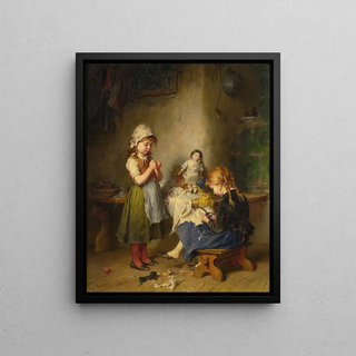 Heinrich Hirt - The Little Seamstress.webp