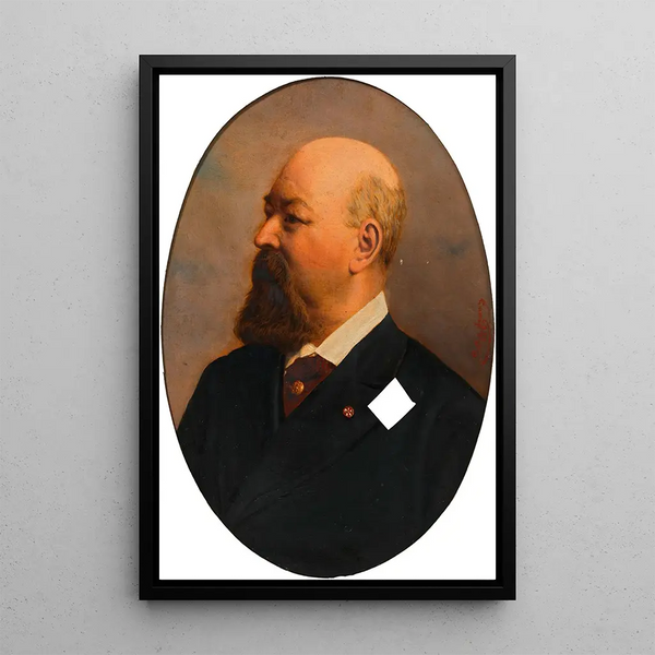 Franz von Suppé compositor - Heinrich Jenny — cuadro enmarcado en la pared