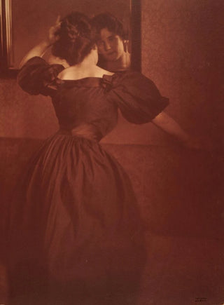 Heinrich Khn - Woman before a Mirror.webp