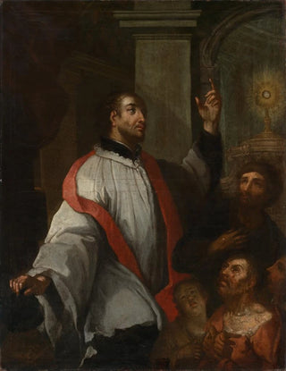 Heinrich Lihl - Pater Nikolaus Hausenka Ordensgeistlicher der Piaristen als Prediger.webp