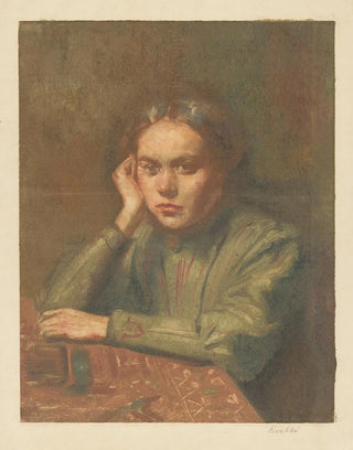 Heinrich M Krabb - Portrait of a woman.webp