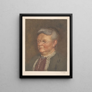 Heinrich M Krabb - Portrait of an old lady.webp
