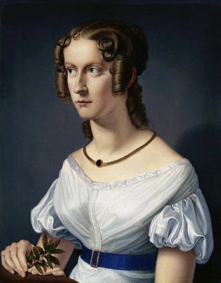 Heinrich Maria Von Hess - Portrait of a girl.webp