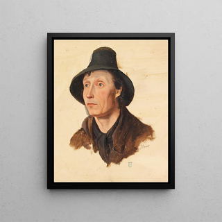 Heinrich Marr - Almbauer mit Filzhut.webp