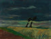 Paisaje tormentoso - Heinrich Nauen — vista de la obra