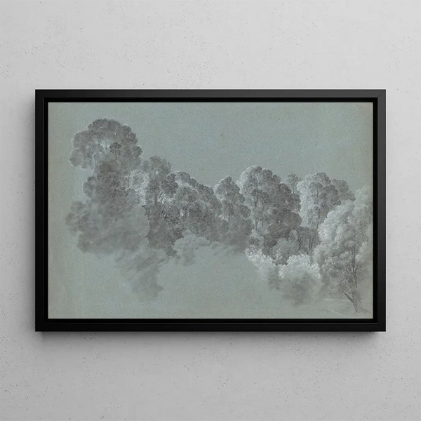 Heinrich Rieter - Forest Treetops Struck by Light.webp