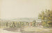 View of Morat on the lake of the same name - Heinrich Rieter — artwork view