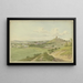 Vista de Wetzlar - Heinrich Rosenkranz — cuadro enmarcado en la pared