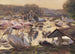 Exotic Pond Hellabrunn - Heinrich von Zügel — artwork view