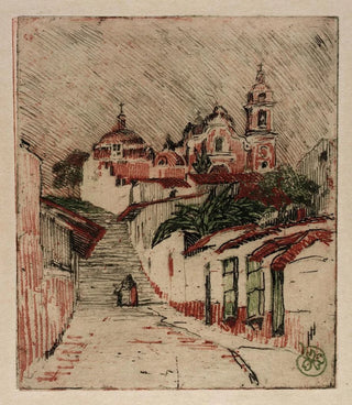 Helen Hyde - Church At Cuernavaca Mexico.webp