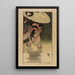 L'honorable Monsieur Chat - Helen Hyde — framed artwork on a wall