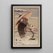 Petit prunier rose - Helen Hyde — framed artwork on a wall