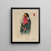 Mother and Child - Helen Hyde — framed artwork on a wall