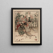Nouveaux balais - Helen Hyde — framed artwork on a wall