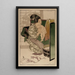 The Bath - Helen Hyde — framed artwork on a wall