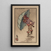 The Blue Umbrella - Helen Hyde — framed artwork on a wall