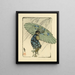 The family umbrella - Helen Hyde — framed artwork on a wall