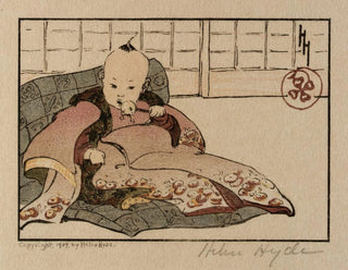 The Engaged Baby - Helen Hyde — artwork view