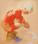 Niña en la arena - Helene Schjerfbeck — vista de la obra